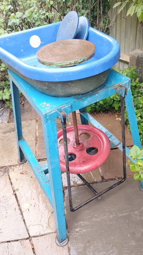 Fulham pottery treadle wheel - fulham,