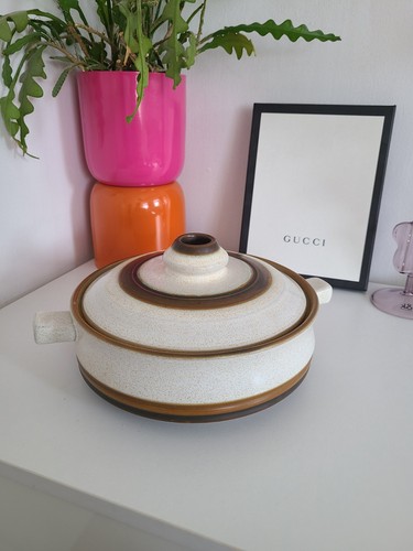 Denby potters wheel casserole - potters,