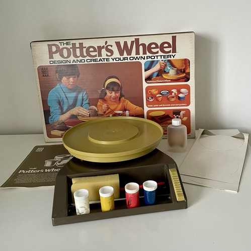 Vintage potters wheel toy - potters,