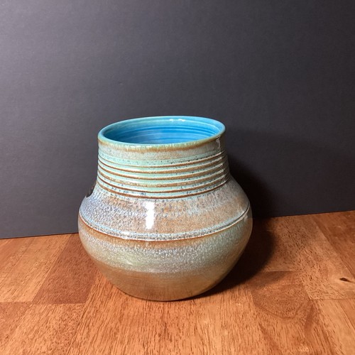 Vintage studio pottery signed - pottery,